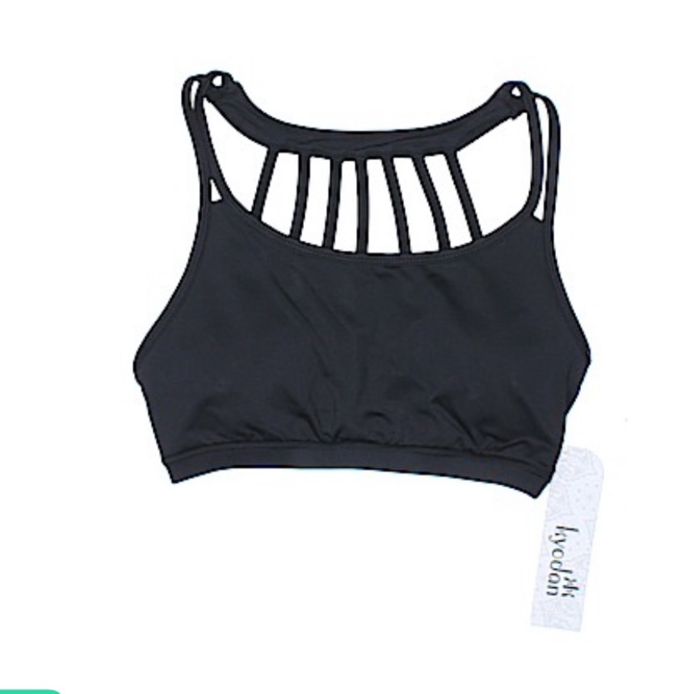 NWOT Kyodan Sports Bra Black Size Small.